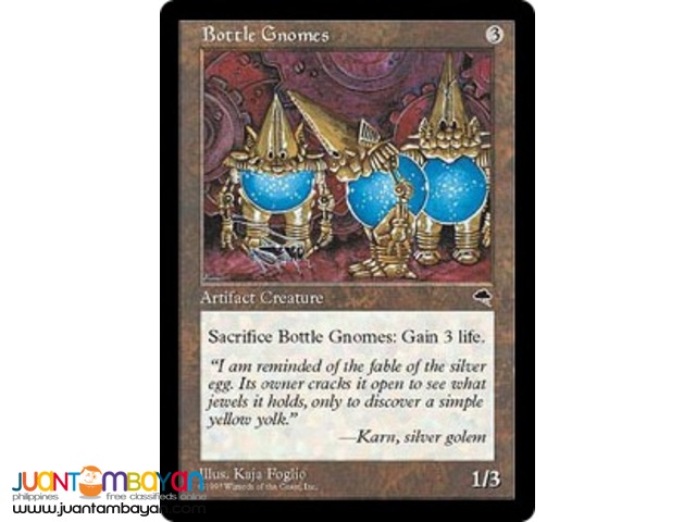 Bottle Gnomes (Magic the Gathering Trading Card Game) 