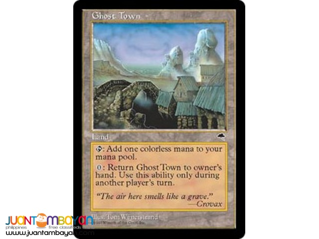 Ghost Town (Magic the Gathering Trading Card Game) 