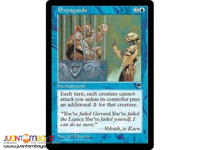 Propaganda (Magic the Gathering Trading Card Game) Propaganda (Magic the Gathering Trading Card Game)