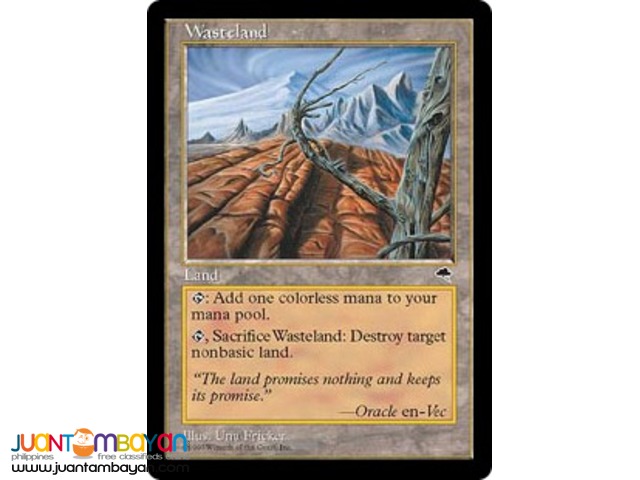 Wasteland (Magic the Gathering Trading Card Game) 