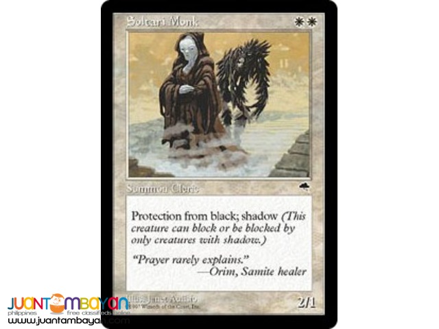 Soltari Monk (Magic the Gathering Trading Card Game) Soltari Monk (Magic the Gathering Trading Card Game)