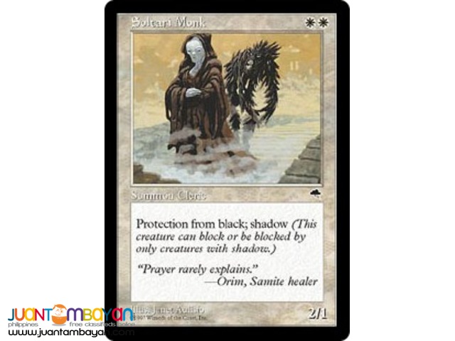 Soltari Monk (Magic the Gathering Trading Card Game)