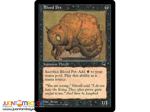 Blood Pet (Magic the Gathering Trading Card Game) 