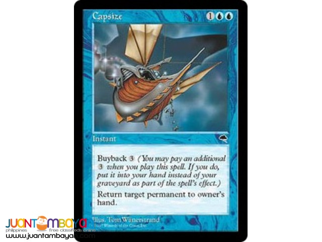 Capsize (Magic the Gathering Trading Card Game) 