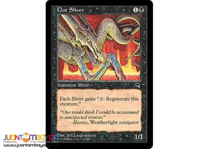 Clot Sliver (Magic the Gathering Trading Card Game) 