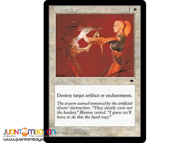 Disenchant (Magic the Gathering Trading Card Game) Disenchant (Magic the Gathering Trading Card Game)