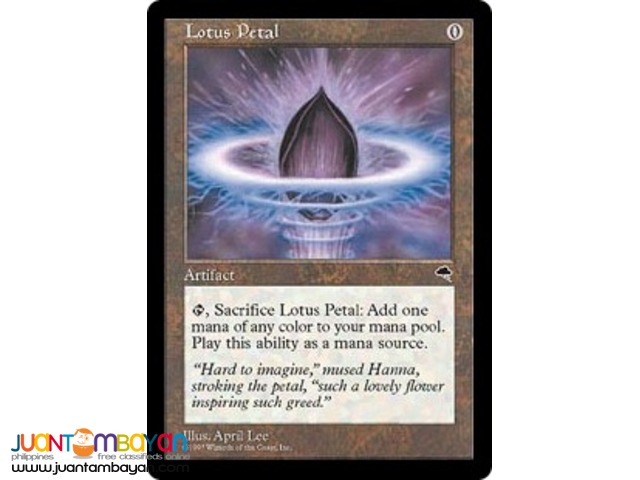 Lotus Petal (Magic the Gathering Trading Card Game) Lotus Petal (Magic the Gathering Trading Card Game)