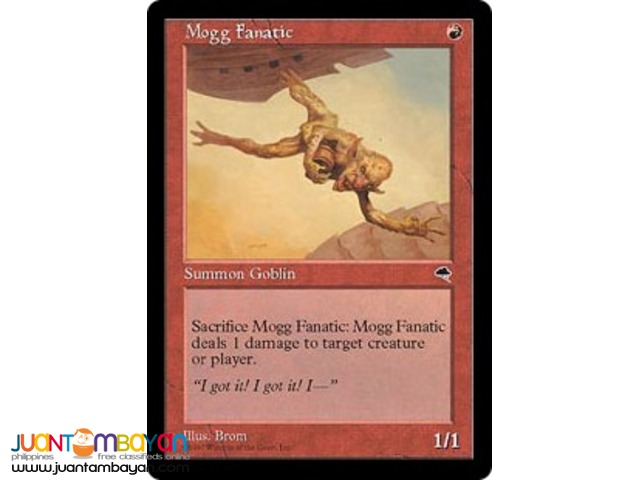 Mogg Fanatic (Magic the Gathering Trading Card Game) 