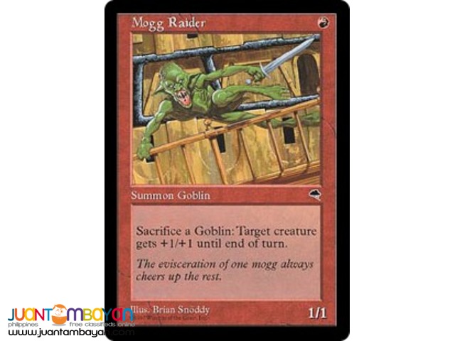 Mogg Raider (Magic the Gathering Trading Card Game) 