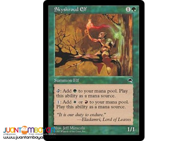 Skyshroud Elf (Magic the Gathering Trading Card Game) 