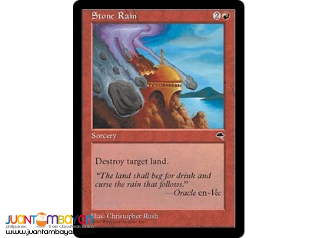 Stone Rain (Magic the Gathering Trading Card Game) Stone Rain (Magic the Gathering Trading Card Game)