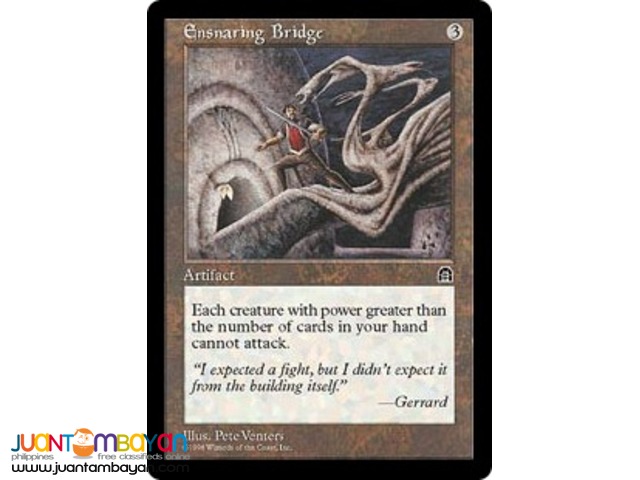 Ensnaring Bridge (Magic the Gathering Trading Card Game) Ensnaring Bridge (Magic the Gathering Trading Card Game)