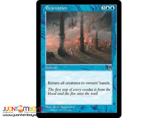 Evacuation (Magic the Gathering Trading Card Game) 