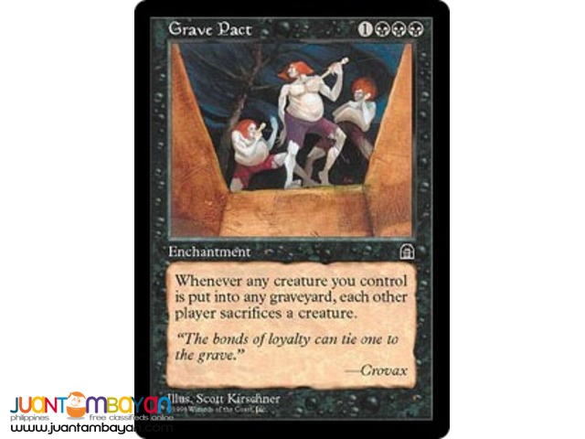 Grave Pact (Magic the Gathering Trading Card Game) 