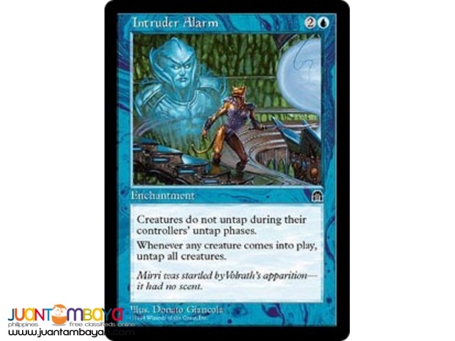 Intruder Alarm (Magic the Gathering Trading Card Game) Intruder Alarm (Magic the Gathering Trading Card Game)