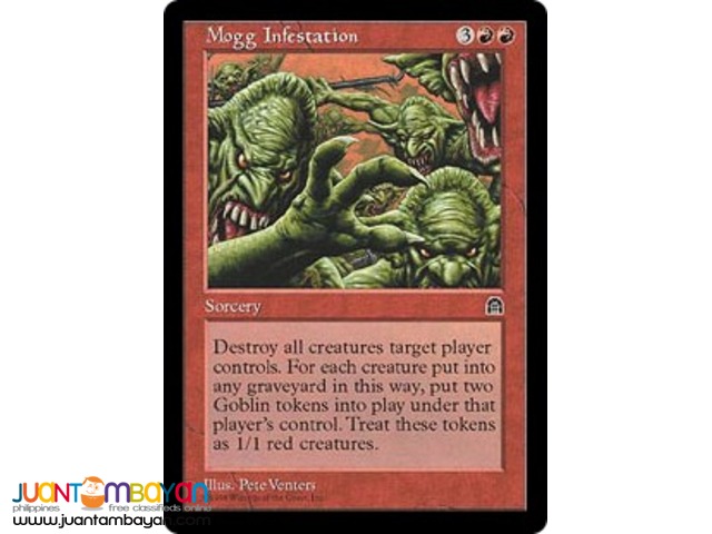 Mogg Infestation (Magic the Gathering Trading Card Game) Mogg Infestation (Magic the Gathering Trading Card Game)