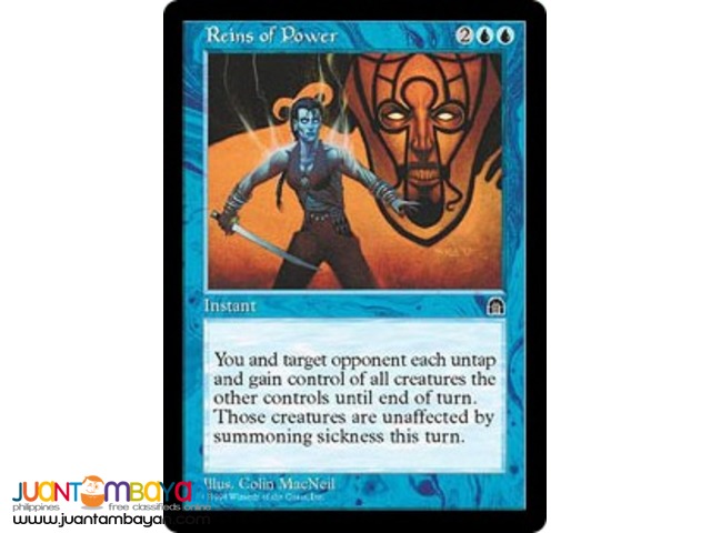 Reins of Power (Magic the Gathering Trading Card Game) 