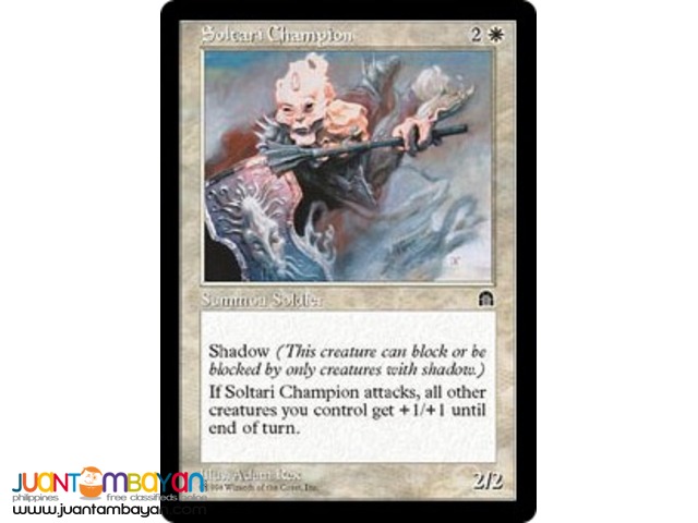 Soltari Champion (Magic the Gathering Trading Card Game) 