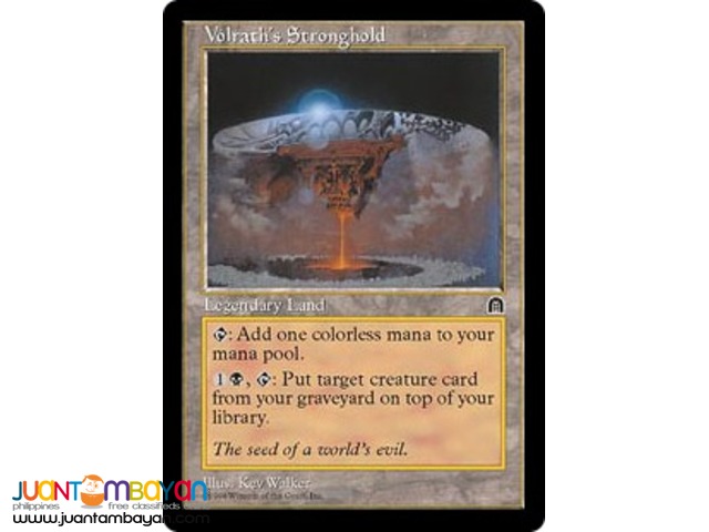 Volrath's Stronghold (Magic the Gathering Trading Card Game) Volrath's Stronghold (Magic the Gathering Trading Card Game)