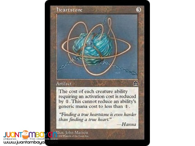 Heartstone (Magic the Gathering Trading Card Game) Heartstone (Magic the Gathering Trading Card Game)