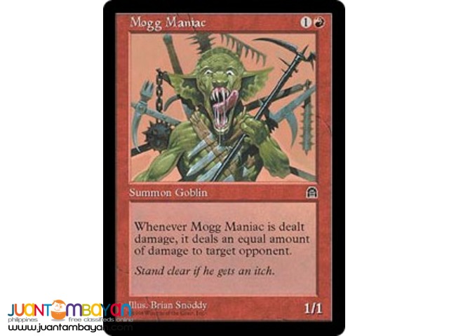 Mogg Maniac (Magic the Gathering Trading Card Game) Mogg Maniac (Magic the Gathering Trading Card Game)