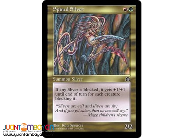 Spined Sliver (Magic the Gathering Trading Card Game) Spined Sliver (Magic the Gathering Trading Card Game)