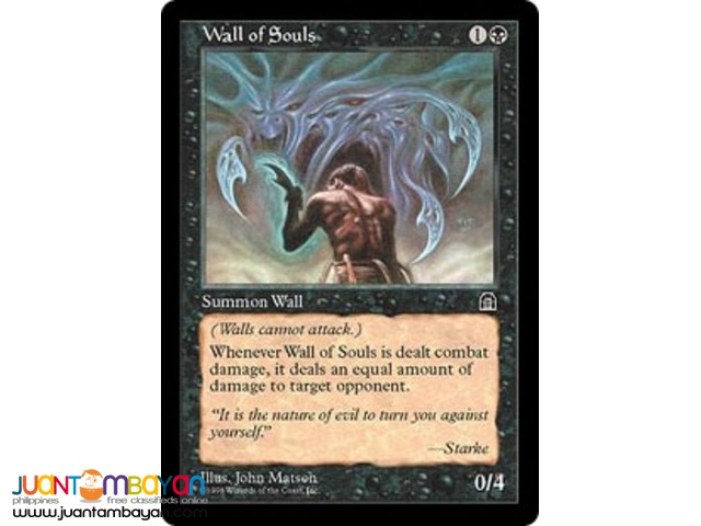 Wall of Souls (Magic the Gathering Trading Card Game) 