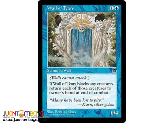 Wall of Tears (Magic the Gathering Trading Card Game) 