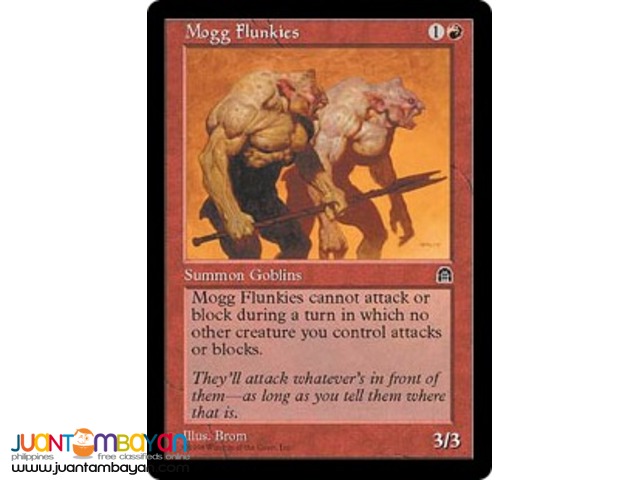 Mogg Flunkies (Magic the Gathering Trading Card Game) 