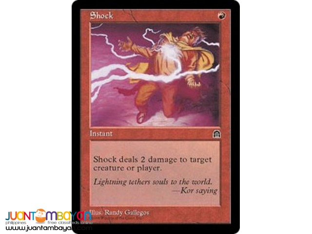 Shock (Magic the Gathering Trading Card Game) 