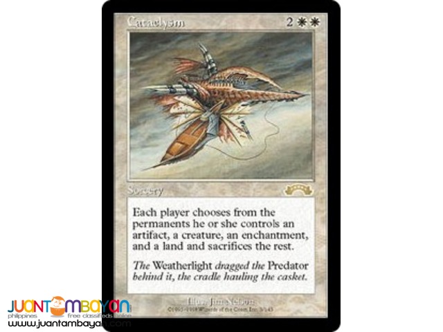 Cataclysm (Magic the Gathering Trading Card Game) 