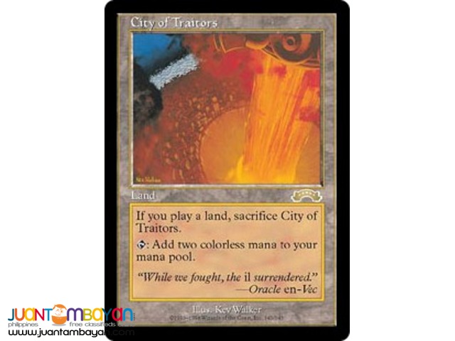 City of Traitors (Magic the Gathering Trading Card Game) City of Traitors (Magic the Gathering Trading Card Game)