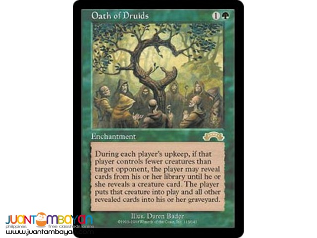 Oath of Druids (Magic the Gathering Trading Card Game) Oath of Druids (Magic the Gathering Trading Card Game)