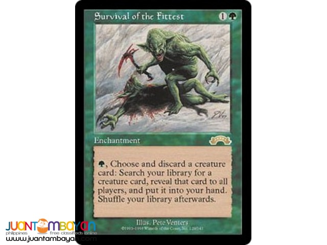 Survivor of the Fittest (Magic the Gathering Trading Card Game) Survivor of the Fittest (Magic the Gathering Trading Card Game)