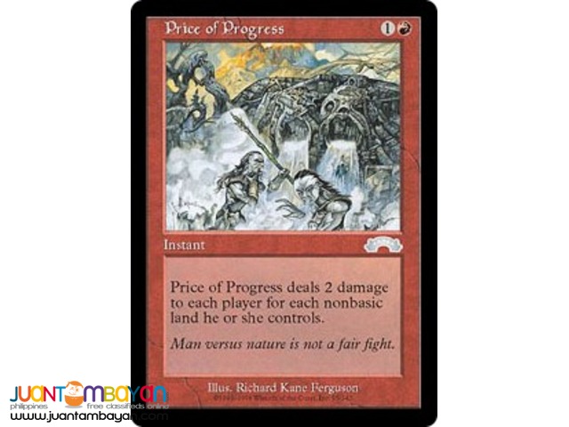 Price of Progress (Magic the Gathering Trading Card Game) 