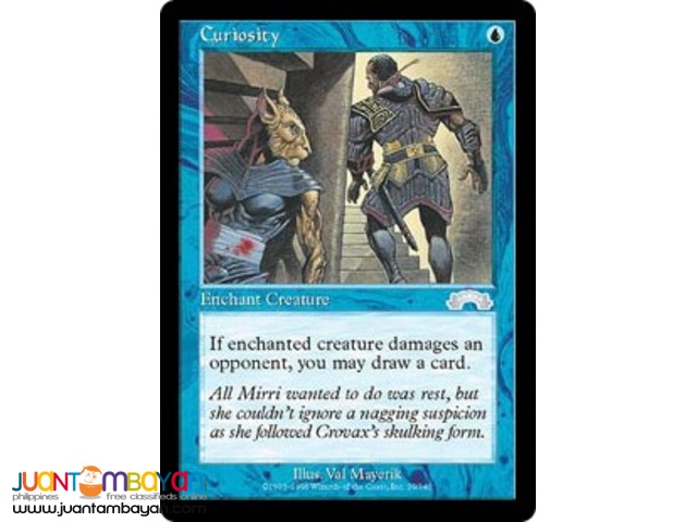 Curiosity (Magic the Gathering Trading Card Game) Curiosity (Magic the Gathering Trading Card Game)