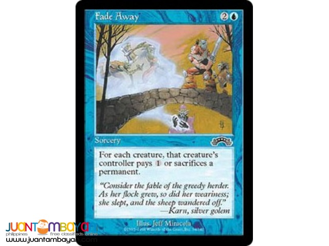 Fadeaway (Magic the Gathering Trading Card Game) Fadeaway (Magic the Gathering Trading Card Game)