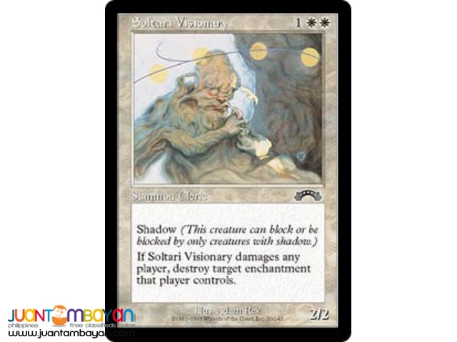 Soltari Visionary (Magic the Gathering Trading Card Game) Soltari Visionary (Magic the Gathering Trading Card Game)