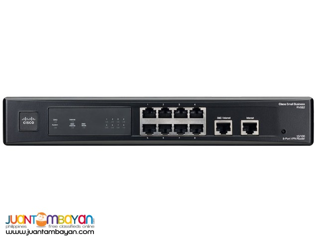 Cisco RV082-EU 10/100 8-Port VPN Router