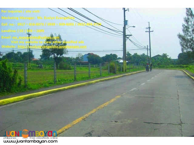 Meadowood Phase 3B Bacoor Cavite @ P 8,200/sqm.