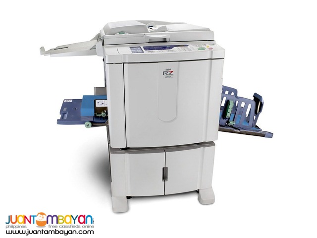 RENTAL RISOGRAPH RZ 220 Quick Duplicating Machine