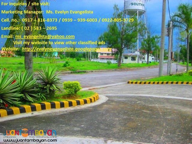 Southplains Phase 2E & 2F Dasmarinas Cavite @ P 4,700/sqm.