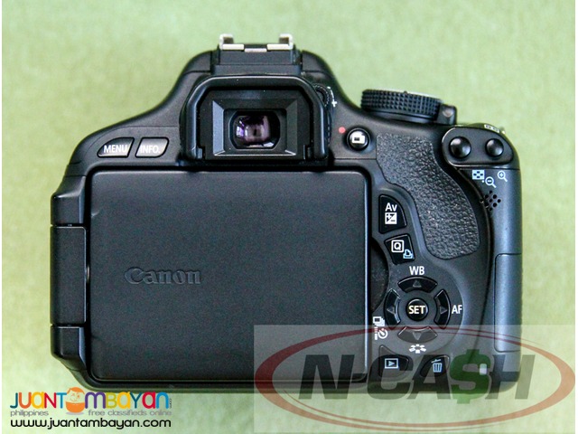 Camera Pawnshop by N-CASH - Canon EOS 600D 18-55 Kit