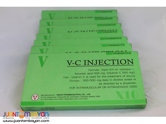 Vitamin C (Ascorbic Acid) injection 500mg/2ml