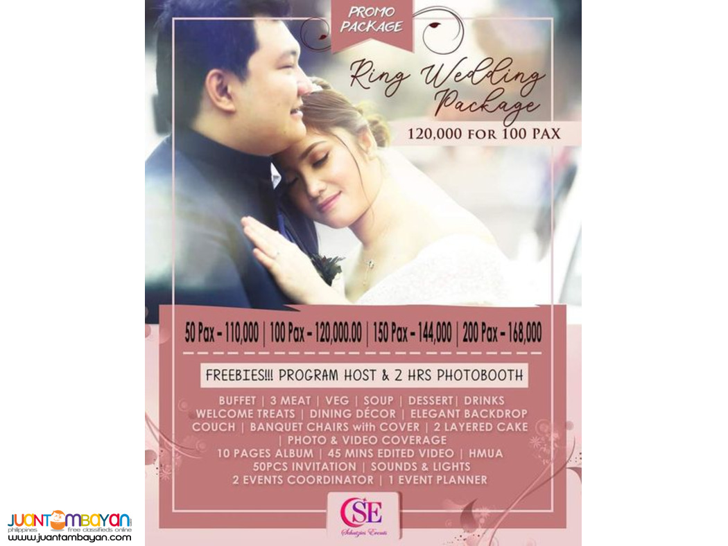Affordable Wedding Package Quezon City Metro Manila