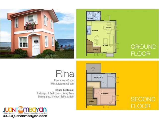 Affordable House and Lot in Daang Hari Bacoor Cavite, Camella Carson