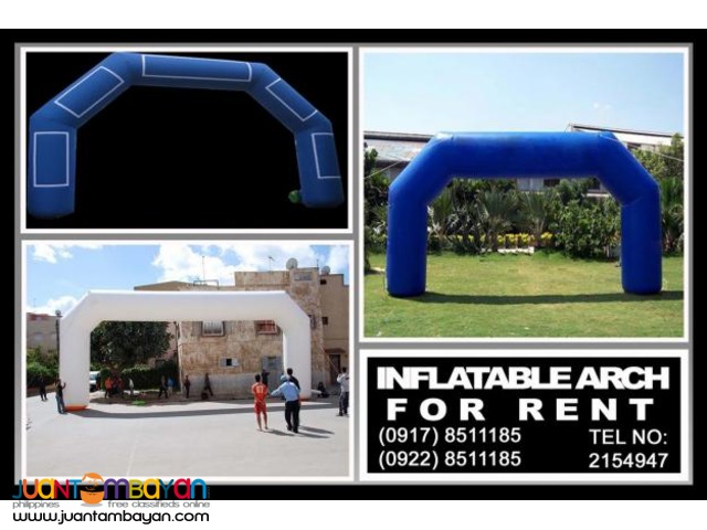 Inflatable Arch Rental Hire Manila Philippines