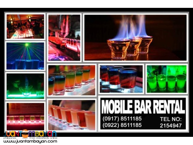 Mobile Bar Rental Hire Manila Philippines