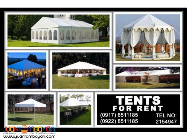 Tents Rental Hire Manila Philippines