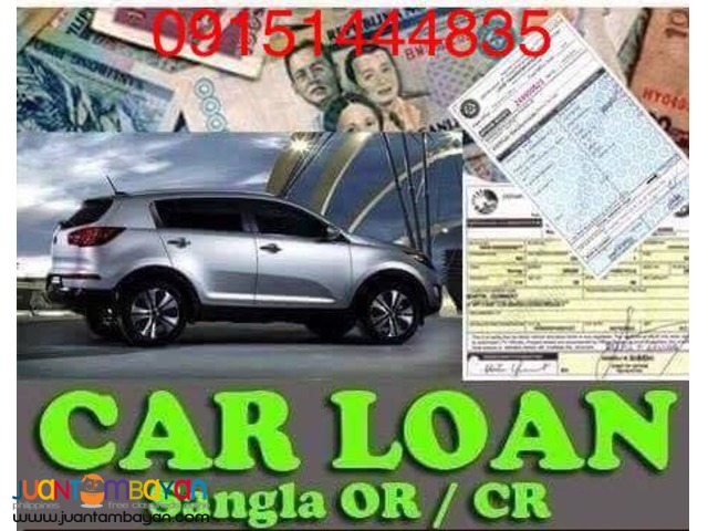 Auto pawn Collateral ORCR Auto pawn Collateral ORCR